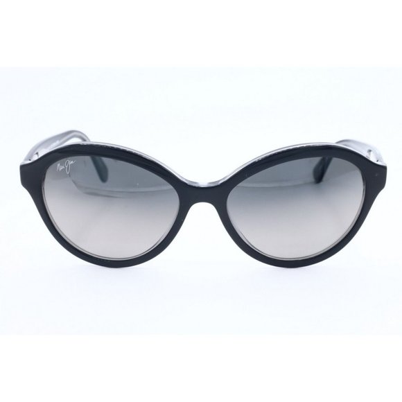 Maui Jim MARIANA MJ 828-02K Black Sunglasses Gray Polarized Lenses 55mm (A)